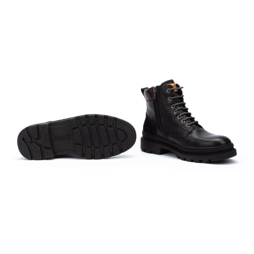 Men's Pikolinos OURENSE Ankle Boots Black | NZ S35209A